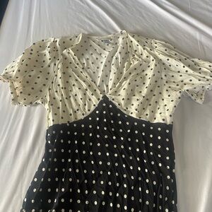 Gorgeous Polka Dot Maxi Dress